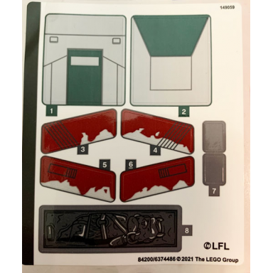 sticker sheet for set 75312 - 84200 6374486