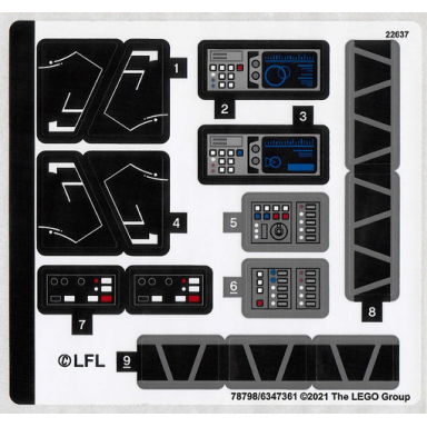 sticker sheet for set 75315 - 78798 6347361
