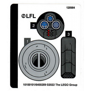 sticker sheet for set 75325 - 10100101 6400289