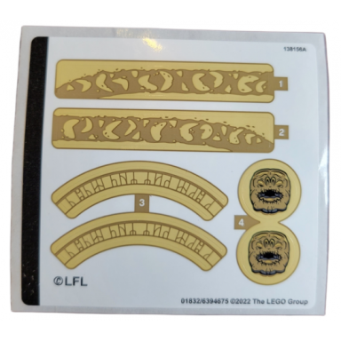 sticker sheet for set 75326 - 01832 6394675