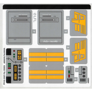 sticker sheet for set 75338 - 10100770 6410559