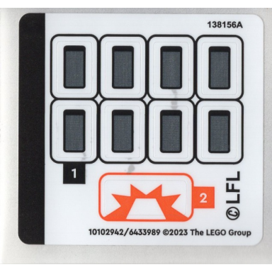 sticker sheet for set 75350 - 10102942 6433989