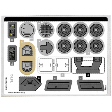 sticker sheet for set 75374 - 10106135 6467195