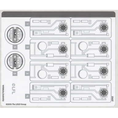 sticker sheet for set 75376 - 10108434 6484952