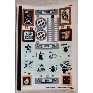 sticker sheet for set 75551 - 68874 6308511