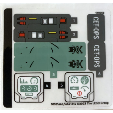 sticker sheet for set 75577 - 10101665 6421614