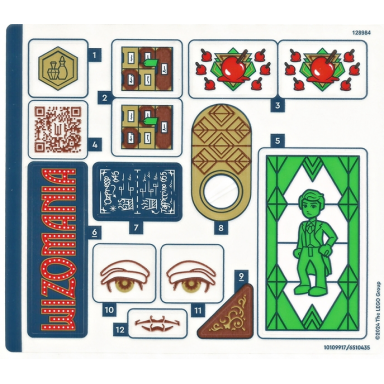 sticker sheet for set 75684 - 10109917 6510435