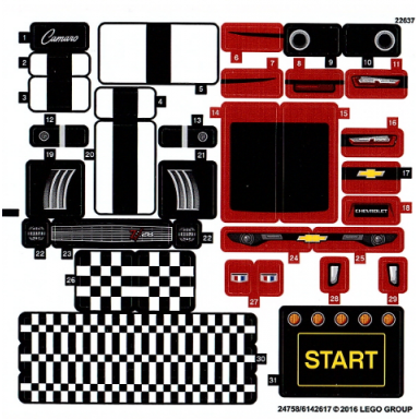 sticker sheet for set 75874 - international version - 24758 6142617