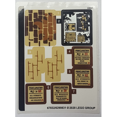 sticker sheet for set 75966 - 67832 6299831