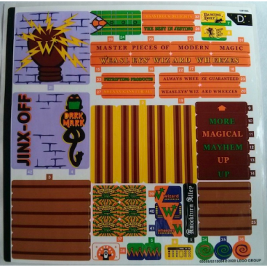 sticker sheet for set 75978 sheet 4 - 69369 6315084