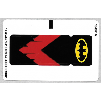 sticker sheet for set 76011 - north american version - 18002 6078415
