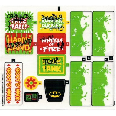 sticker sheet for set 76035 - sheet 1 - international version - 21414 6116289