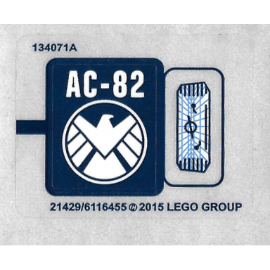 sticker sheet for set 76036 - north american version - 21429 6116455