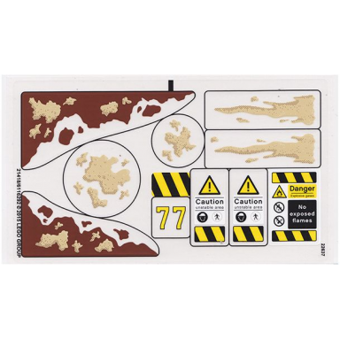 sticker sheet for set 76037 - transparent background version - 21418 6116292
