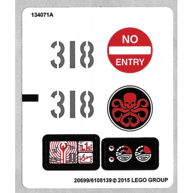 sticker sheet for set 76041 - north american version - 20699 6108139