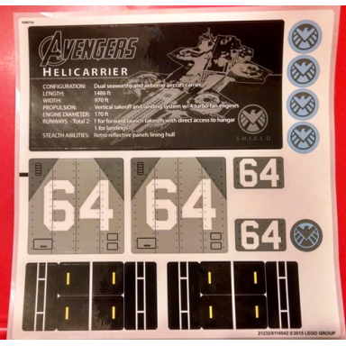 sticker sheet for set 76042 - north american version - 21232 6116042