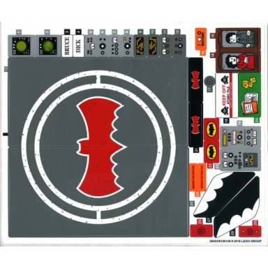 sticker sheet for set 76052 - international version - 26423 6150149