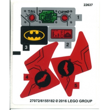 sticker sheet for set 76055 - international version - 27072 6155182