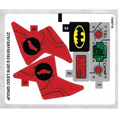 sticker sheet for set 76055 - north american version - 27073 6155183