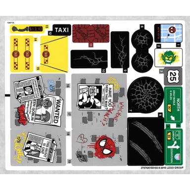 sticker sheet for set 76057 - north american version - 27076 6155193