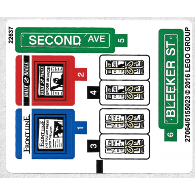 sticker sheet for set 76058 - international version - 27064 6155023