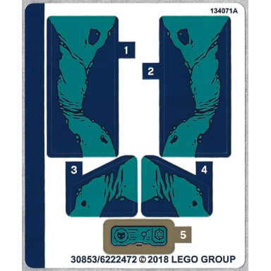 sticker sheet for set 76101 - 30853 6222472 or 38053 6222472