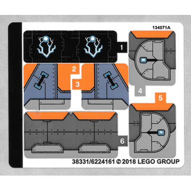 sticker sheet for set 76102 - 38331 6224161