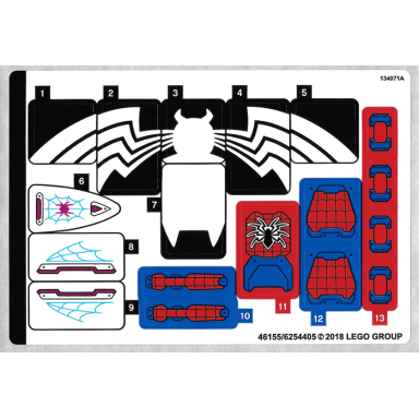 sticker sheet for set 76115 - 46155 6254405