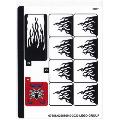 sticker sheet for set 76163 - 67656 6298800