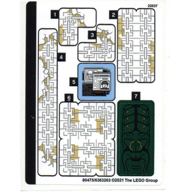 sticker sheet for set 76185 - 80475 6363263