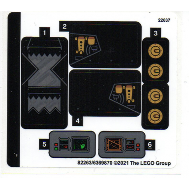 sticker sheet for set 76239 - 82263 6369870