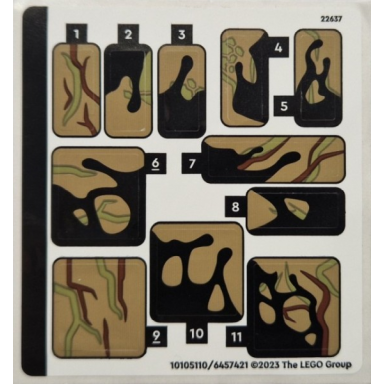 sticker sheet for set 76249 - 10105110 6457421