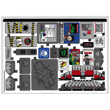sticker sheet for set 76269 sheet 1 - 10105654 6464807