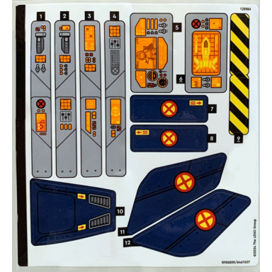 sticker sheet for set 76281 - 10106209 6467627