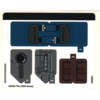 sticker sheet for set 76282 - 10106210 6467632