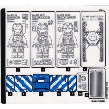 sticker sheet for set 76315 - 10112190 6536288