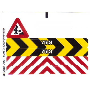 sticker sheet for set 7631 - 64948 4540000