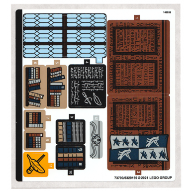 sticker sheet for set 76385 - 73790 6329169