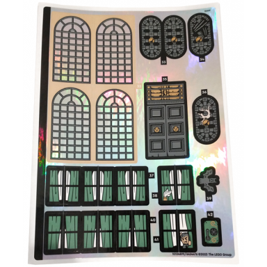 sticker sheet for set 76417 sheet 3 iridescent mirrored - 10104899 6454476