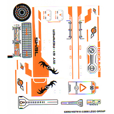 sticker sheet for set 7645 sheet 1 - 63092 4527610