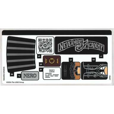 sticker sheet for set 76780 - 10109627 6501596
