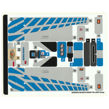 sticker sheet for set 76917 - 10100931 6414275