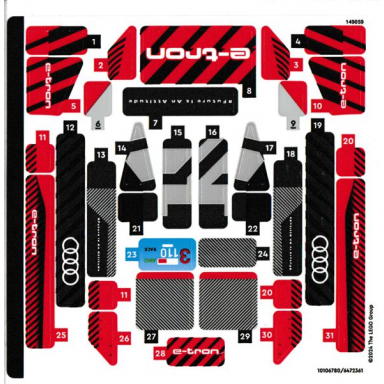 sticker sheet for set 76921 - 10106780 6472361