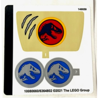 sticker sheet for set 76941 - north american version - 10080660 6364802