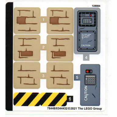 sticker sheet for set 76948 - 78448 6344432