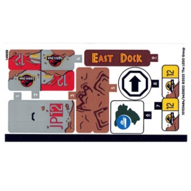 sticker sheet for set 76958 - 10103484 6435832