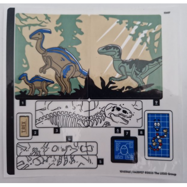 sticker sheet for set 76961 - 10103487 6435927