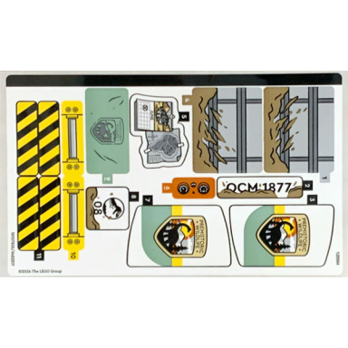 sticker sheet for set 76966 - 10107855 6482517