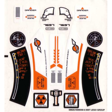 sticker sheet for set 7697 - 59625 4506058