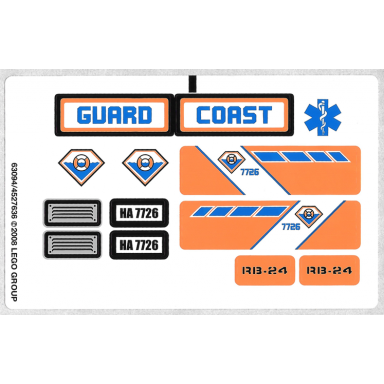 sticker sheet for set 7726 - 63094 4527636